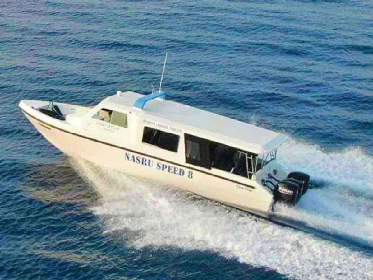 Nasru Speed 8 speedboat