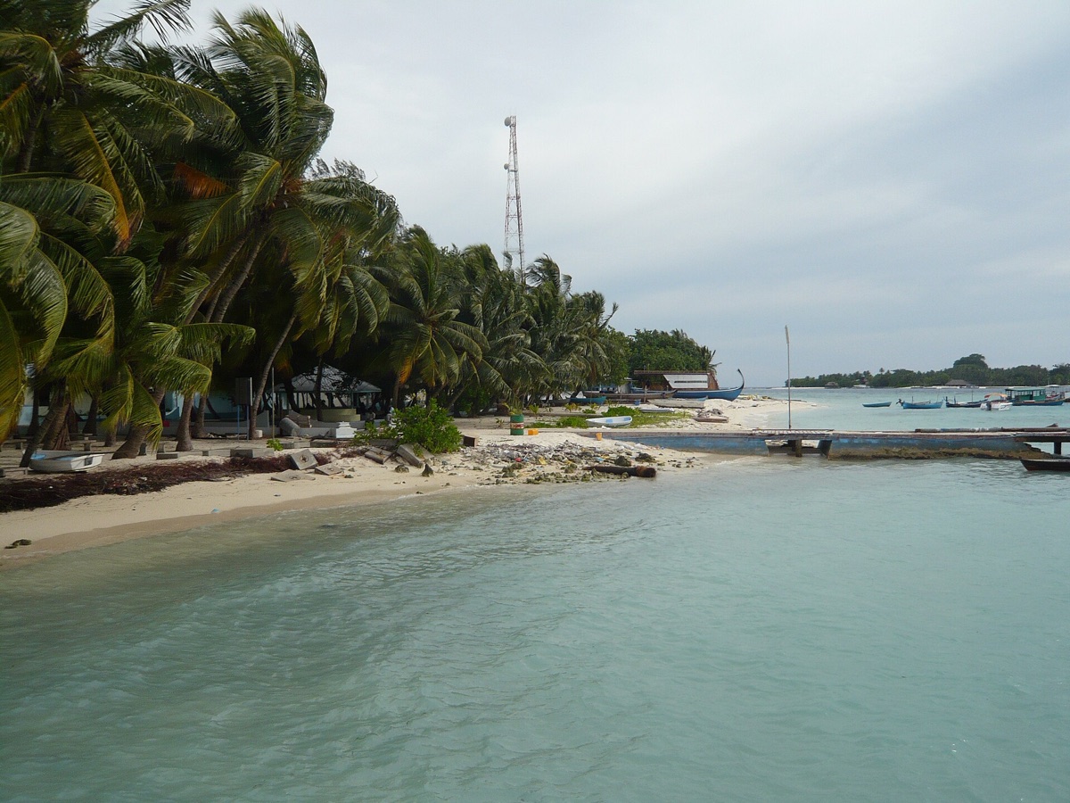 speedboat in Malé, Maldives